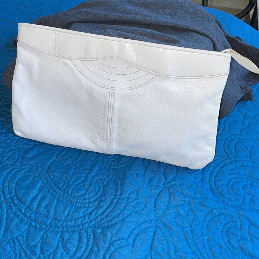 Vintage Antonia Designs Leather Clutch